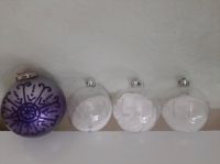 4 X WEIHNACHTSBAUM SCHMUCK KUGELN GLAS / KLARE KUNSTSTOFF Elberfeld - Elberfeld-West Vorschau