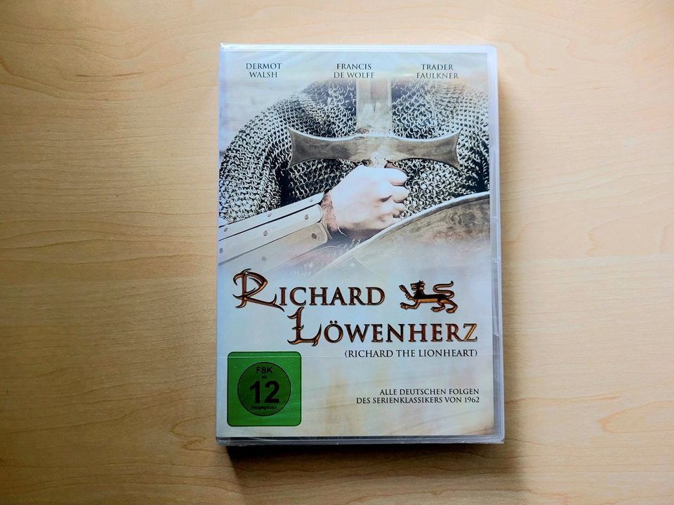 Richard Löwenherz (von 1962) - DVD Box - Die Serie von 1962 in Hamburg