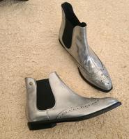 Diesel Stiefeletten Silber metallic Nordrhein-Westfalen - Drolshagen Vorschau