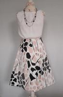 •●• ROCK Gr. 36 S Richard Allan× H&M grafisch midi elegant •●• Sachsen - Weischlitz Vorschau