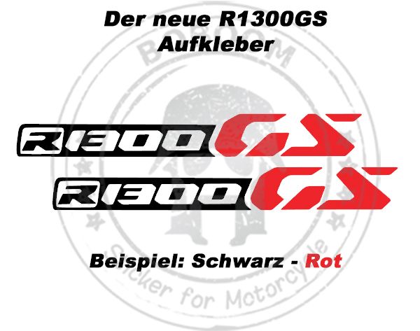 Der R1300GS Dekor Aufkleber für jede BMW R1300GS in Rheinland