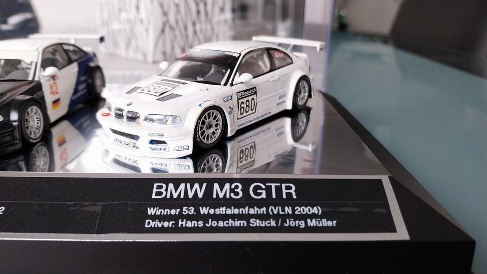 3x BMW M3 GTR 2001 - 2004 ALMS, Test & VLN Sieg Unikat 1.43 in Walluf