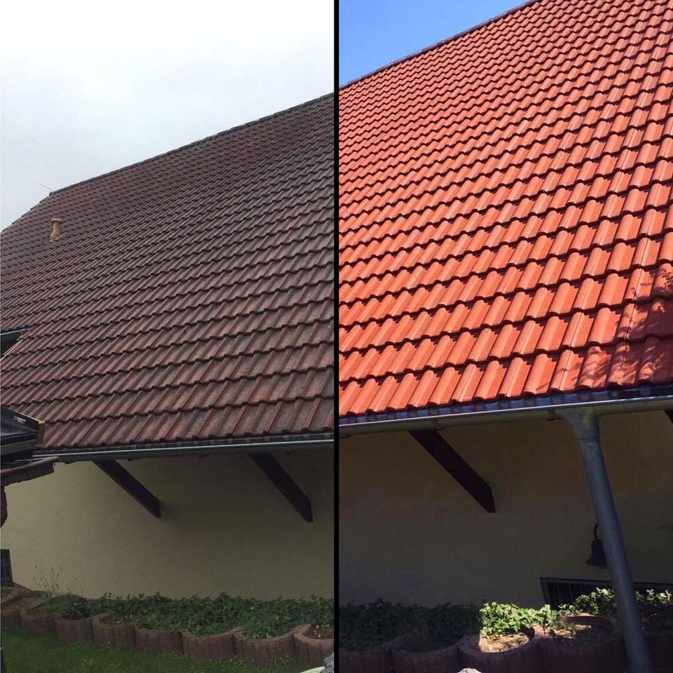 ANGEBOT Reinigung vom Dach inklusive Nano-Versiegelung in Bad Nauheim