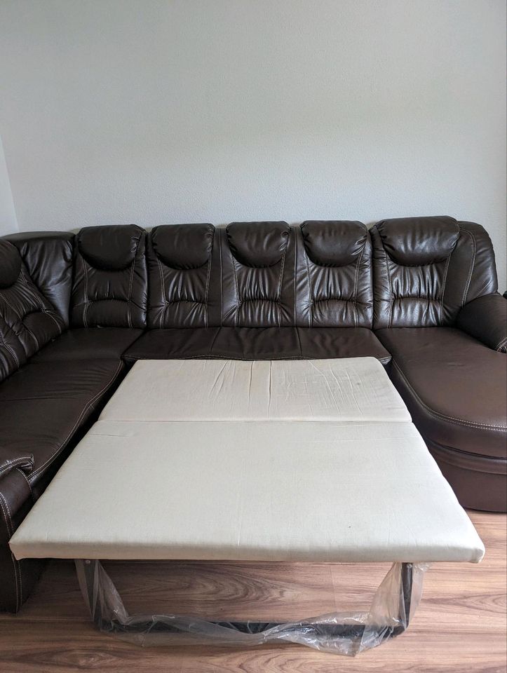 Echt leder Sofa in Mönchengladbach