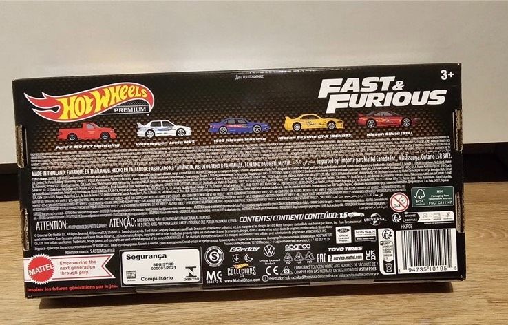 Hot Wheels Premium Fast and Furious 5-Pack Real Riders in Dinslaken