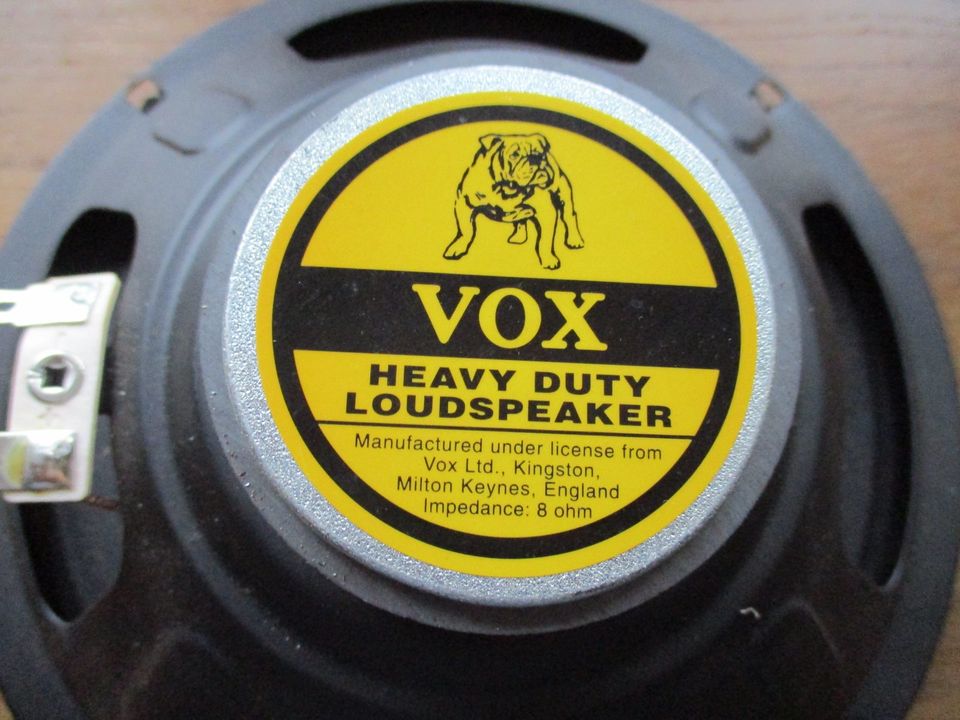VOX Heavy Duty Loudspeaker Lautsprecher 6 Zoll 8 Ohm in Dörpling