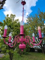 Lampe Kronleuchter Deckenlampe pink Hessen - Trendelburg Vorschau