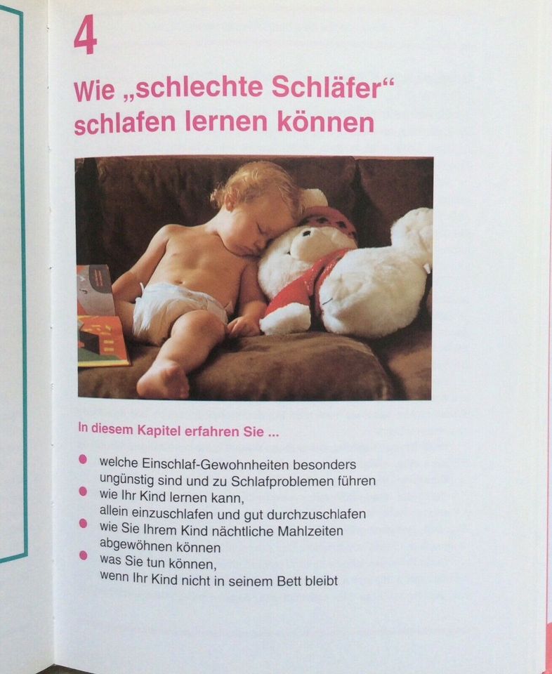 Jedes Kind kann schlafen lernen -Schlafprobleme - RATGEBER-Buch in Bielefeld