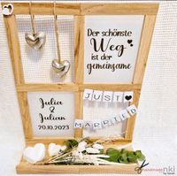 Hochzeit Geschenk Fensterahmen Rahmen Holz Geldgeschenk Nordrhein-Westfalen - Neuenkirchen Vorschau