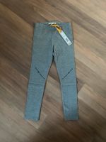 Coole Small Rags Leggings grau meliert Naht 110 Bayern - Regenstauf Vorschau