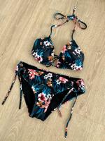 Bikini Set Protest XS Blumen bunt Triangel Bayern - Dittelbrunn Vorschau
