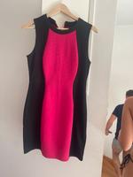 Damen Kleid 44 pink schwarz Bayern - Niederfüllbach Vorschau