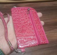 Tasche klein Geldbeutel Geldbörse Leder kroko pink Portemonnaie Hannover - Linden-Limmer Vorschau