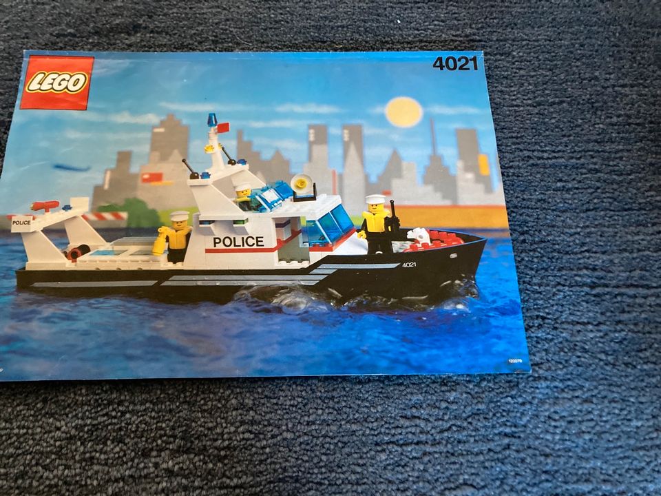 Lego Polizei Boot in Gemünden a. Main