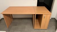 Schreibtisch mit Beistellschrank in Holzoptik Nordrhein-Westfalen - Kirchlengern Vorschau