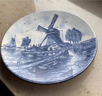 Vintage Delft Blauw Wandteller handbemalt Saarbrücken-Mitte - Alt-Saarbrücken Vorschau