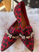 Flats/Mules Leo rot Showdazzle 39 Bayern - Mindelheim Vorschau