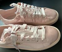 Puma Sneaker Basket Platform Tween 38,5 Rosa satin Rheinland-Pfalz - Dannstadt-Schauernheim Vorschau