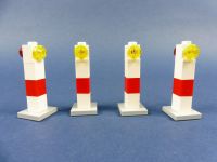 Lego City 4x Warnbake Absperrung Baustelle Straße Leitpfosten MOC Thüringen - Sonneberg Vorschau