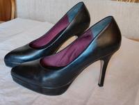 Lederpumps schwarz, High Heels, Tamaris Bayern - Waldkirchen Vorschau