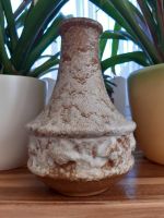 Vintage 70er Jahre Keramik Vase Steinoptik, braun beige ca.25cm Hessen - Witzenhausen Vorschau