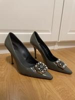 Graue Högl Lack Pumps High Heels Brosche Saarbrücken-West - Altenkessel Vorschau