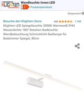 Badlampe klighten LED neu und OVP Nordrhein-Westfalen - Drensteinfurt Vorschau