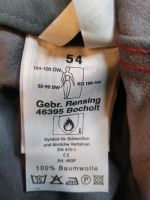 Schweißerhose Flammschutzhose Gr. 54 Nordrhein-Westfalen - Dinslaken Vorschau