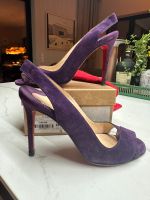 Christian Louboutin Pumps Stilettos Violett Lila Wildleder 39 Berlin - Steglitz Vorschau