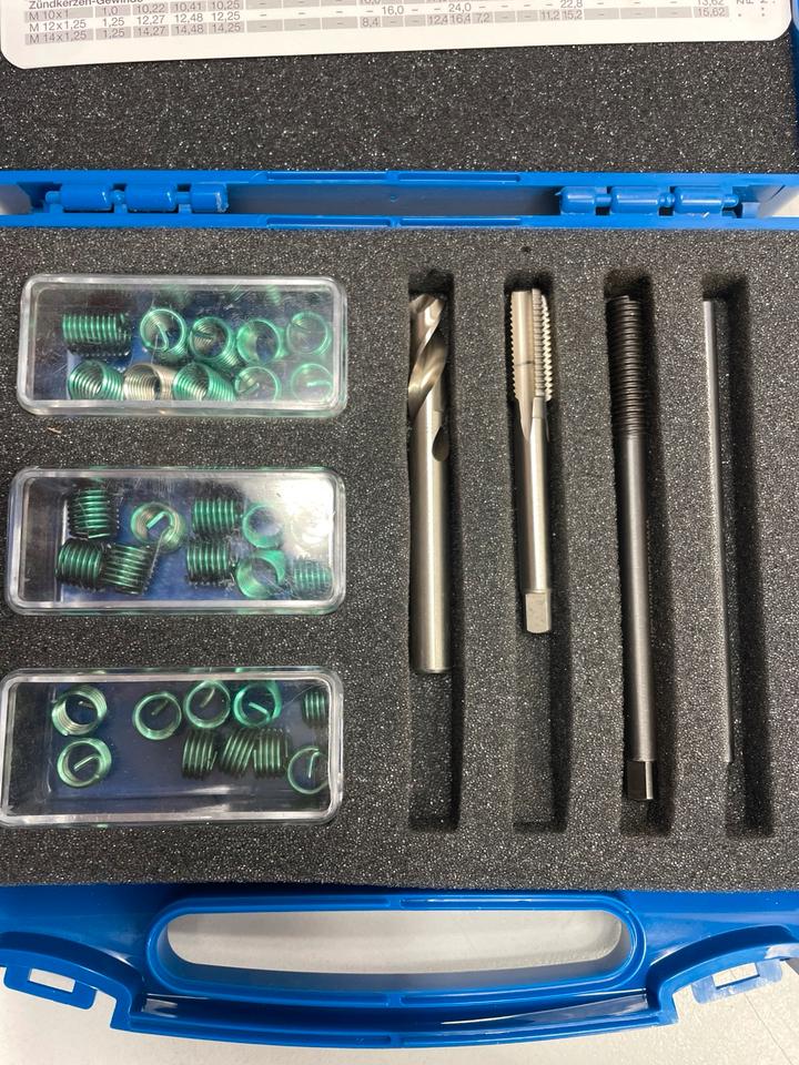 Helicoil GEWINDEREPARATUR-SET, M8 X 1,25 X 8/12/16 MM, 10-TEILIG in Bochum