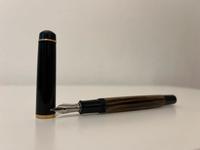 1993 PELIKAN M400 Schildpatt Braun gestreift & Silbe Kolbenfüller Eimsbüttel - Hamburg Lokstedt Vorschau