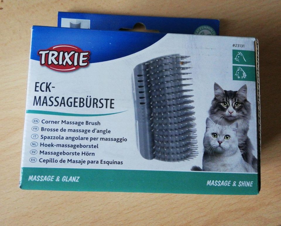 Eck Massagebürste Katze in Jesteburg