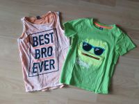 Neu 2er Set 2x Jungen T-Shirt 128 Baumwolle takko Achselshirt h&m Baden-Württemberg - Reutlingen Vorschau