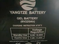 GEL Batterie Deep Cycle 6V 225Ah Versorgungsbatterie No AGM Akku Niedersachsen - Bad Iburg Vorschau