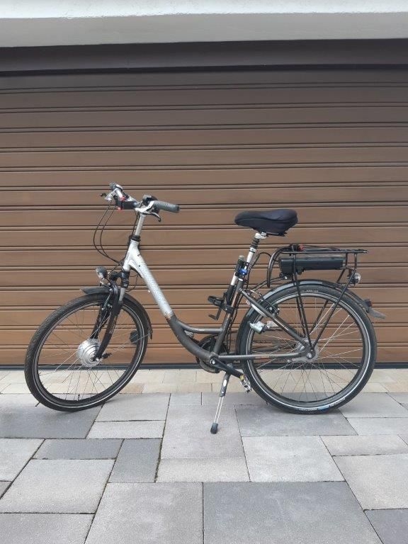 E-Bike,Kalkhoff Groove,gebraucht,funktionsfähig,2 Akkus, Zubehör in Grünberg
