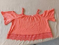 Bluse Oversize Orange Cold Shoulder Baden-Württemberg - Ketsch Vorschau