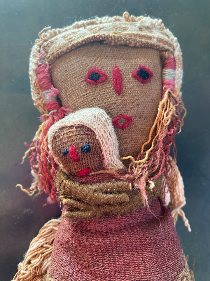 Chancay Puppe alt präkolumbianische Peru Kultur in Groß-Umstadt