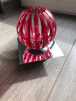 Lampe Leuchte Nachttisch Lampe dimmbar Silber Rot Niedersachsen - Schortens Vorschau