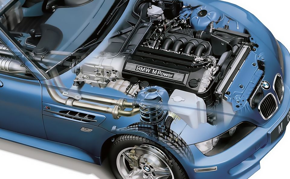 BMW Z3 Coupe M Power Schnittbild Kunstdruck Poster 100x70cm €39* in Gifhorn