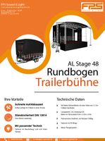 Vermietung Trailerbühne 8mx6m mobile Bühne Bayern - Ingolstadt Vorschau