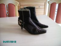 Wildlederstiefelette braun, elegant, Gr. 38 Bayern - Stefansberg Vorschau