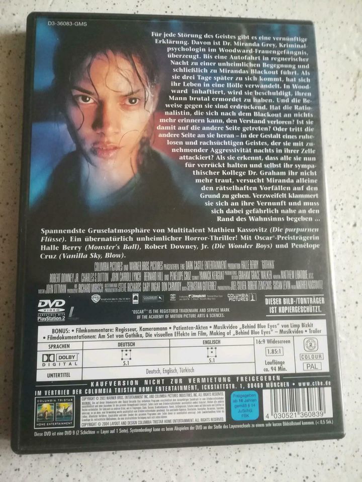 Gothika DVD mit Halle Berry in Bröckel