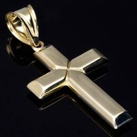 Großer Klassischer Kreuzanhänger 585 14K ECHT GOLD Jesus NEU Golanhänger Kettenanhänger NEU SCHMUCK Geschenk Idee Weihnachten weitere Artikel auf sensburg-aurum Berlin - Neukölln Vorschau