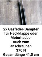 2xGasfeder- Dämpfer für Heckklappe Bayern - Nersingen Vorschau