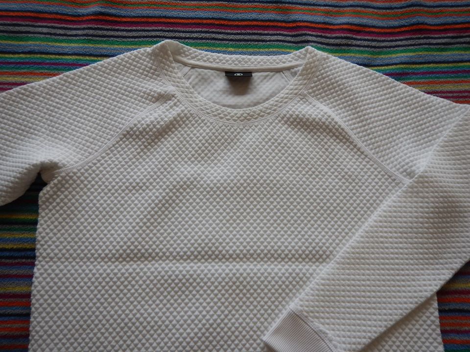 Bogner Sweatshirt, weiß, Gr. 40, ungetragen in Hückelhoven