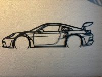Wanddekoration Auto Silhouette Porsche GT3RS (1 Meter) Nordrhein-Westfalen - Rheurdt Vorschau