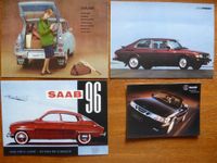 Saab 95, 96, 99 Turbo, 9 - 3 Cabrio: Postkarte Karte Werbung Niedersachsen - Ritterhude Vorschau