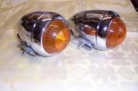 2 Blinker Blinkleuchten Torpedoblinker Oldtimer DDR IFA Chrom Sachsen - Rothenburg Vorschau