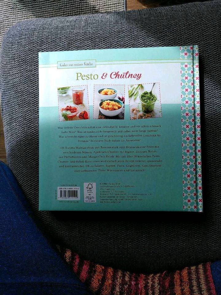 Buch, Kochbuch "Pesto und Chutney" in Großenlüder