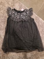 Kleid Tüll Glitzer Sternchen Silber schwarz Gr 98Kleid Tüll Glitz Rheinland-Pfalz - Stadecken-Elsheim Vorschau